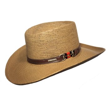 Sombrero Panama Cinta Gucci y Hierro