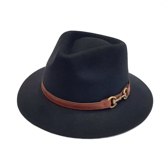 Sombrero Indiana Impermeable Negro